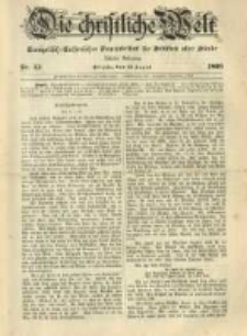 Die Christliche Welt: evangelisch-lutherisches Gemeindeblatt für Gebildete aller Stände. 1896.08.13 Jg.10 Nr.33
