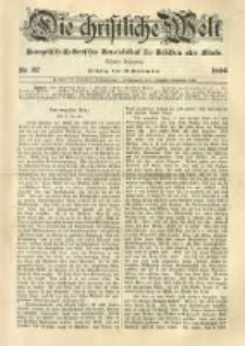 Die Christliche Welt: evangelisch-lutherisches Gemeindeblatt f&uuml;r Gebildete aller St&auml;nde. 1896.09.10 Jg.10 Nr.37