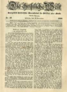 Die Christliche Welt: evangelisch-lutherisches Gemeindeblatt f&uuml;r Gebildete aller St&auml;nde. 1896.11.12 Jg.10 Nr.46