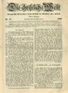 Die Christliche Welt: evangelisch-lutherisches Gemeindeblatt f&uuml;r Gebildete aller St&auml;nde. 1896.11.26 Jg.10 Nr.48