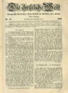 Die Christliche Welt: evangelisch-lutherisches Gemeindeblatt für Gebildete aller Stände. 1896.11.26 Jg.10 Nr.48