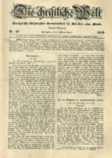 Die Christliche Welt: evangelisch-lutherisches Gemeindeblatt für Gebildete aller Stände. 1896.12.03 Jg.10 Nr.49