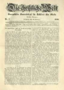 Die Christliche Welt: evangelisches Gemeindeblatt für Gebildete aller Stände. 1898.01.13 Jg.12 Nr.2