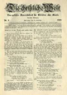 Die Christliche Welt: evangelisches Gemeindeblatt f&uuml;r Gebildete aller St&auml;nde. 1898.01.20 Jg.12 Nr.3