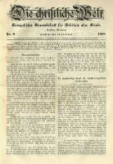 Die Christliche Welt: evangelisches Gemeindeblatt für Gebildete aller Stände. 1898.02.10 Jg.12 Nr.6