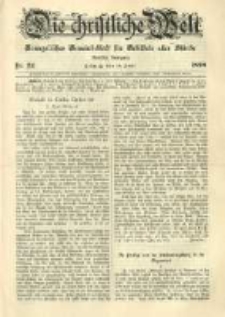Die Christliche Welt: evangelisches Gemeindeblatt für Gebildete aller Stände. 1898.06.16 Jg.12 Nr.24