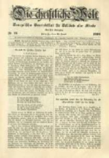 Die Christliche Welt: evangelisches Gemeindeblatt f&uuml;r Gebildete aller St&auml;nde. 1898.06.30 Jg.12 Nr.26