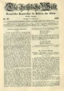 Die Christliche Welt: evangelisches Gemeindeblatt für Gebildete aller Stände. 1898.07.28 Jg.12 Nr.30