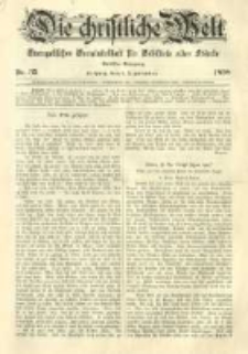 Die Christliche Welt: evangelisches Gemeindeblatt f&uuml;r Gebildete aller St&auml;nde. 1898.09.01 Jg.12 Nr.35