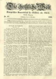 Die Christliche Welt: evangelisches Gemeindeblatt f&uuml;r Gebildete aller St&auml;nde. 1898.10.06 Jg.12 Nr.40