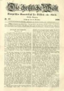 Die Christliche Welt: evangelisches Gemeindeblatt für Gebildete aller Stände. 1898.10.06 Jg.12 Nr.40