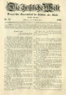 Die Christliche Welt: evangelisches Gemeindeblatt für Gebildete aller Stände. 1898.11.17 Jg.12 Nr.46