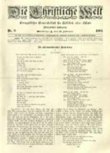 Die Christliche Welt: evangelisches Gemeindeblatt für Gebildete aller Stände. 1901.02.28 Jg.15 Nr.9