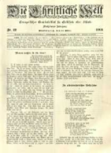 Die Christliche Welt: evangelisches Gemeindeblatt für Gebildete aller Stände. 1901.03.21 Jg.15 Nr.12