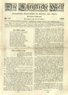 Die Christliche Welt: evangelisches Gemeindeblatt für Gebildete aller Stände. 1901.03.28 Jg.15 Nr.13