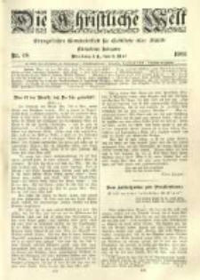Die Christliche Welt: evangelisches Gemeindeblatt für Gebildete aller Stände. 1901.05.02 Jg.15 Nr.18