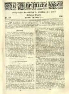Die Christliche Welt: evangelisches Gemeindeblatt für Gebildete aller Stände. 1901.06.06 Jg.15 Nr.23