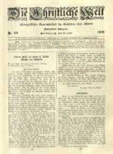 Die Christliche Welt: evangelisches Gemeindeblatt f&uuml;r Gebildete aller St&auml;nde. 1901.07.18 Jg.15 Nr.29