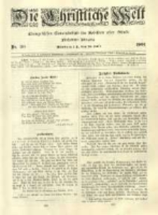 Die Christliche Welt: evangelisches Gemeindeblatt für Gebildete aller Stände. 1901.07.25 Jg.15 Nr.30