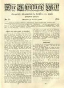 Die Christliche Welt: evangelisches Gemeindeblatt f&uuml;r Gebildete aller St&auml;nde. 1901.08.22 Jg.15 Nr.34
