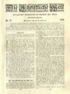 Die Christliche Welt: evangelisches Gemeindeblatt für Gebildete aller Stände. 1901.10.10 Jg.15 Nr.41