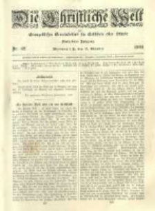 Die Christliche Welt: evangelisches Gemeindeblatt f&uuml;r Gebildete aller St&auml;nde. 1901.10.17 Jg.15 Nr.42