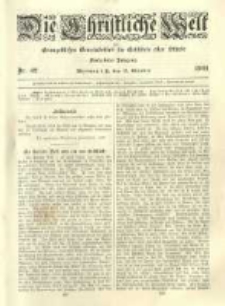 Die Christliche Welt: evangelisches Gemeindeblatt für Gebildete aller Stände. 1901.10.17 Jg.15 Nr.42