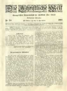 Die Christliche Welt: evangelisches Gemeindeblatt f&uuml;r Gebildete aller St&auml;nde. 1901.12.13 Jg.15 Nr.50