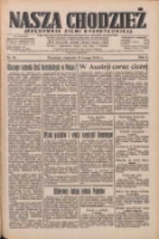 Nasza Chodzież: organ poświęcony obronie interes&oacute;w narodowych na zachodnich ziemiach Polski 1934.02.18 R.5 Nr39
