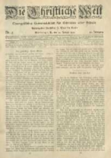 Die Christliche Welt: evangelisches Gemeindeblatt für Gebildete aller Stände. 1920.01.22 Jg.34 Nr.4