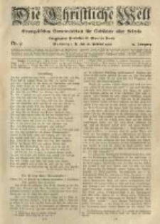 Die Christliche Welt: evangelisches Gemeindeblatt f&uuml;r Gebildete aller St&auml;nde. 1920.02.26 Jg.34 Nr.9