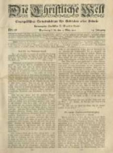 Die Christliche Welt: evangelisches Gemeindeblatt für Gebildete aller Stände. 1920.03.04 Jg.34 Nr.10