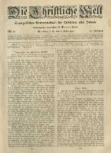 Die Christliche Welt: evangelisches Gemeindeblatt f&uuml;r Gebildete aller St&auml;nde. 1920.03.11 Jg.34 Nr.11