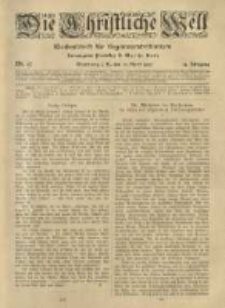 Die Christliche Welt: evangelisches Gemeindeblatt f&uuml;r Gebildete aller St&auml;nde. 1920.04.22 Jg.34 Nr.17