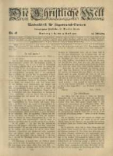 Die Christliche Welt: evangelisches Gemeindeblatt für Gebildete aller Stände. 1920.04.29 Jg.34 Nr.18