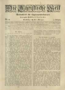 Die Christliche Welt: evangelisches Gemeindeblatt f&uuml;r Gebildete aller St&auml;nde. 1920.05.06 Jg.34 Nr.19