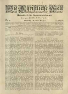Die Christliche Welt: evangelisches Gemeindeblatt für Gebildete aller Stände. 1920.05.06 Jg.34 Nr.19