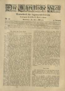 Die Christliche Welt: evangelisches Gemeindeblatt für Gebildete aller Stände. 1920.05.13 Jg.34 Nr.20