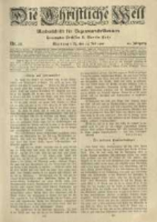 Die Christliche Welt: evangelisches Gemeindeblatt f&uuml;r Gebildete aller St&auml;nde. 1920.07.22 Jg.34 Nr.30