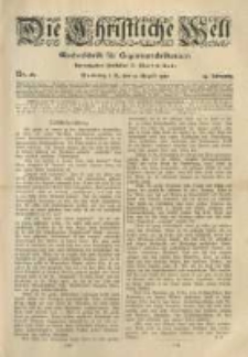 Die Christliche Welt: evangelisches Gemeindeblatt für Gebildete aller Stände. 1920.08.12 Jg.34 Nr.33