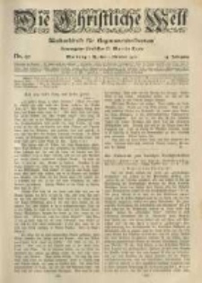 Die Christliche Welt: evangelisches Gemeindeblatt für Gebildete aller Stände. 1920.10.01 Jg.34 Nr.40