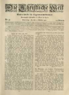 Die Christliche Welt: evangelisches Gemeindeblatt f&uuml;r Gebildete aller St&auml;nde. 1920.10.07 Jg.34 Nr.41