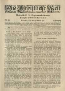 Die Christliche Welt: evangelisches Gemeindeblatt f&uuml;r Gebildete aller St&auml;nde. 1920.10.14 Jg.34 Nr.42