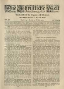 Die Christliche Welt: evangelisches Gemeindeblatt für Gebildete aller Stände. 1920.10.14 Jg.34 Nr.42