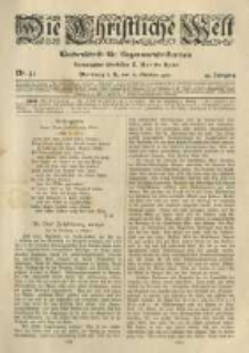 Die Christliche Welt: evangelisches Gemeindeblatt für Gebildete aller Stände. 1920.10.21 Jg.34 Nr.43