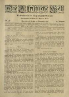 Die Christliche Welt: evangelisches Gemeindeblatt f&uuml;r Gebildete aller St&auml;nde. 1920.11.25 Jg.34 Nr.48