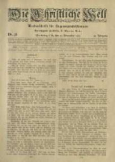 Die Christliche Welt: evangelisches Gemeindeblatt für Gebildete aller Stände. 1920.11.25 Jg.34 Nr.48
