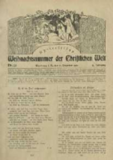 Die Christliche Welt: evangelisches Gemeindeblatt f&uuml;r Gebildete aller St&auml;nde. 1920.12.23 Jg.34 Nr.52