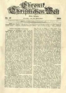 Chronik der christlichen Welt. 1898.11.24 Jg.8 Nr.47