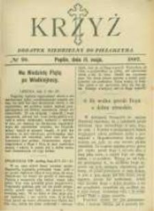 Krzyż: dodatek niedzielny do "Pielgrzyma". 1887.05.15 No20